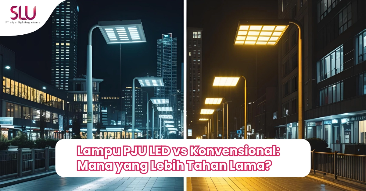 Lampu PJU LED vs Konvensional: Mana yang Lebih Tahan Lama?
