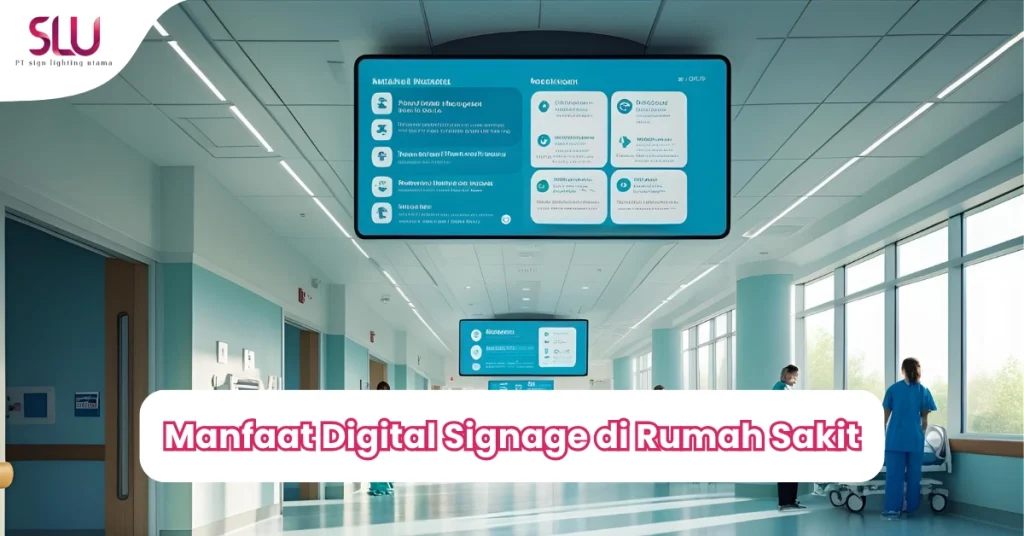 Manfaat Digital Signage di Rumah Sakit