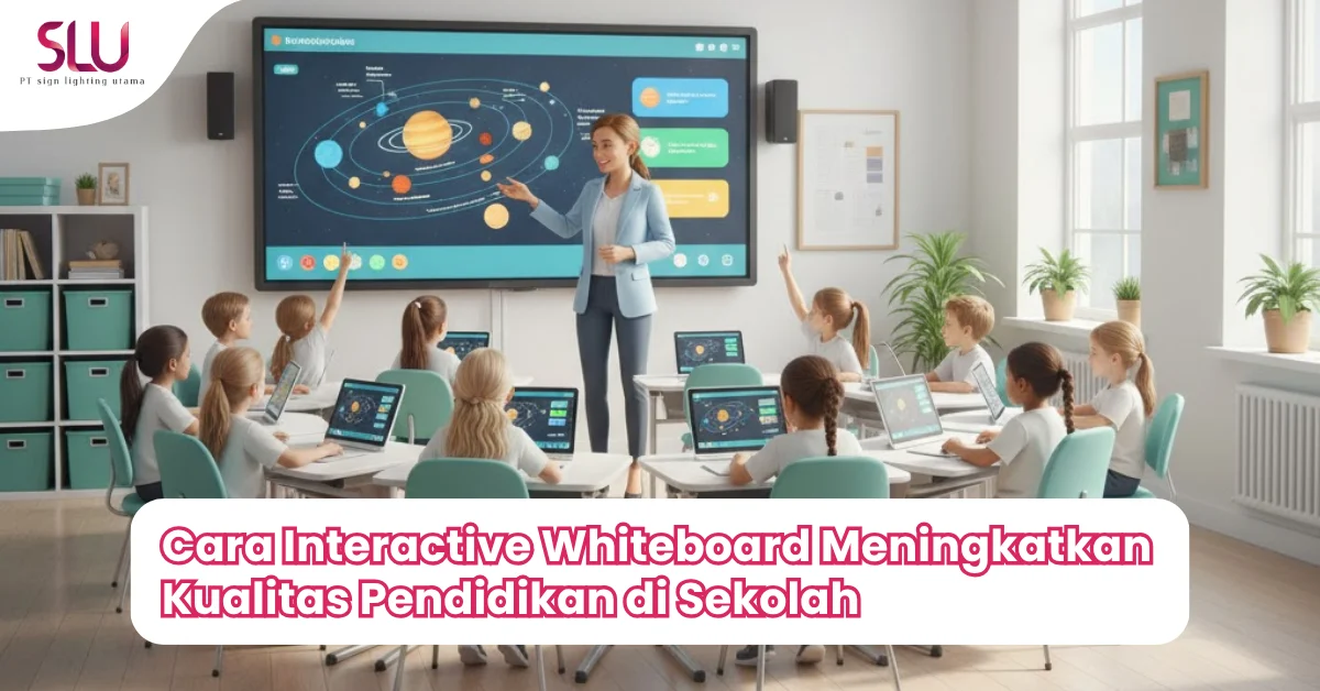 interactive whiteboard untuk pendidikan modern