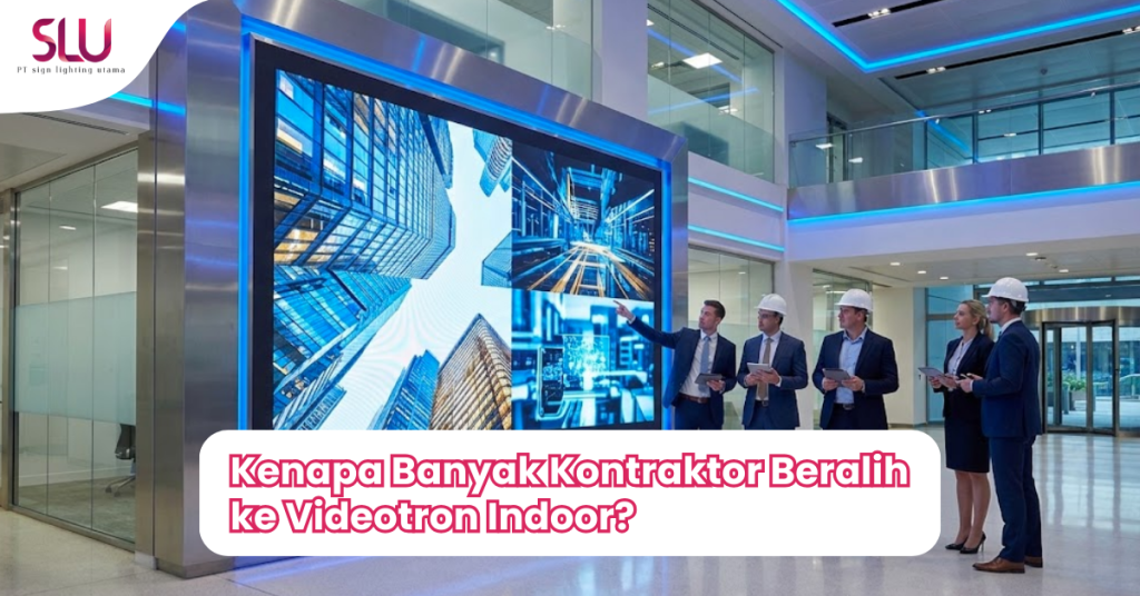 Kenapa Banyak Kontraktor Beralih ke Videotron Indoor?