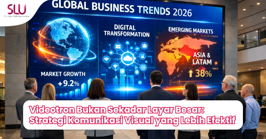 Videotron Bukan Sekadar Layar Besar: Strategi Komunikasi Visual yang Lebih Efektif