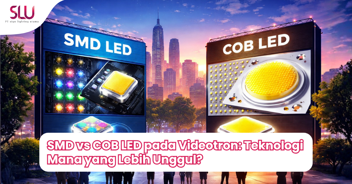 SMD vs COB LED pada Videotron Teknologi Mana yang Lebih Unggul?