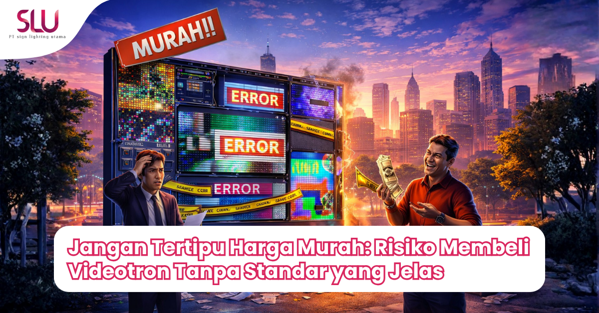Jangan Tertipu Harga Murah? Risiko Membeli Videotron Tanpa Standar yang Jelas